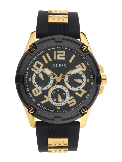 GUESS Men Black Analogue Watch GW0051G2
