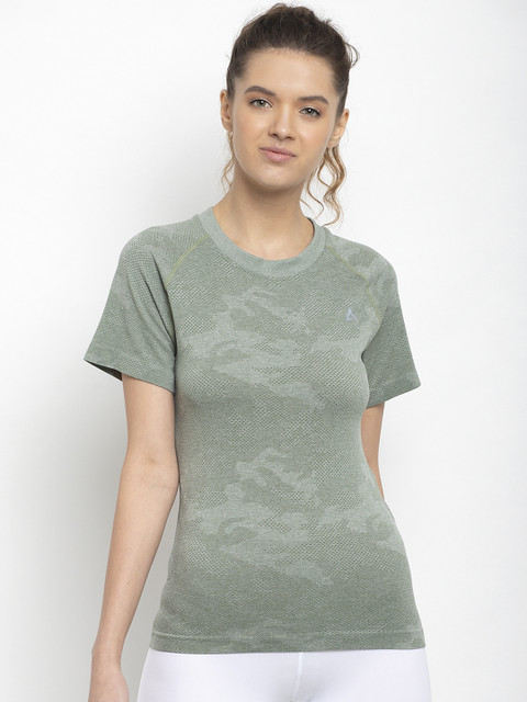 Active Soul Women Green Printed Round Neck T-shirt
Active Soul Women Green Printed Round Neck T-shirt