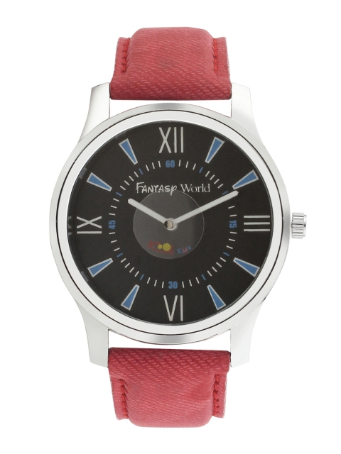 Fantasy World Boys Black & Blue Analogue Watch FW-006-RD14