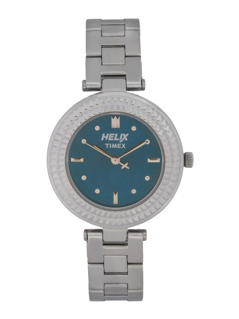 Helix Women Teal Blue Analogue Watch TW033HL04