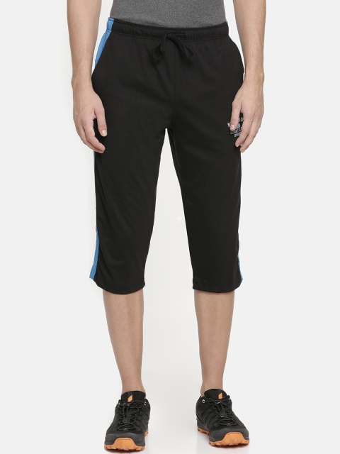 Macroman M-Series Men Black Solid Regular Shorts