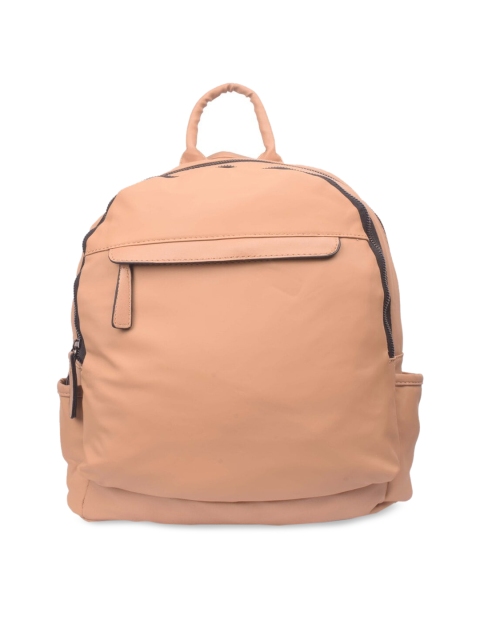 Bagkok Women Tan Brown Solid Backpack
