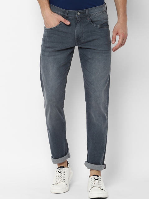 Allen Solly Men Blue Slim Fit Mid-Rise Clean Look Stretchable Jeans