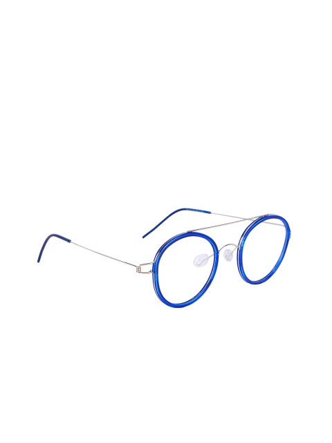 MARC LOUIS Unisex Blue & Silver-Toned Solid Full Rim Round Frames MLTIM-V10 C03 46 FR
MARC LOUIS Unisex Blue & Silver-Toned Solid Full Rim Round Frames MLTIM-V10 C03 46 FR