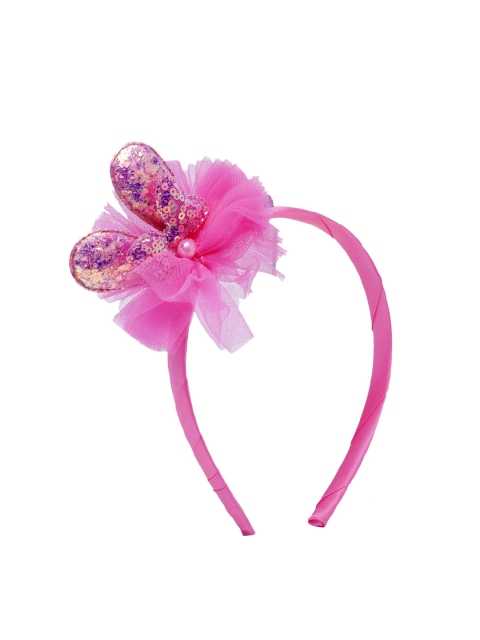 Stoln Pink Embellished Hairband