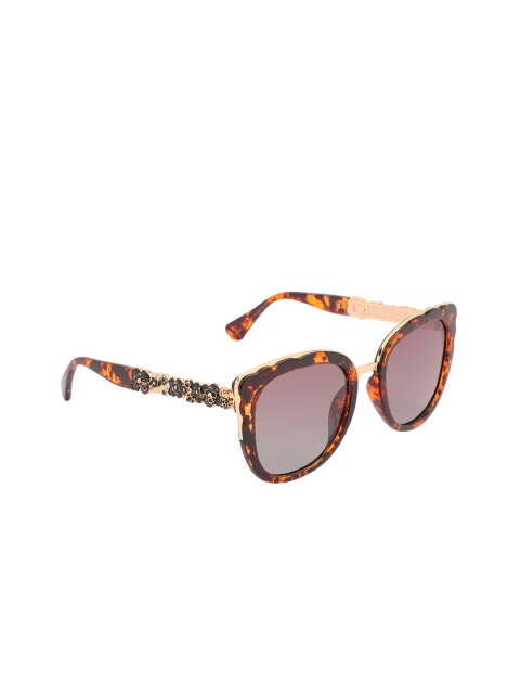 MARC LOUIS Women Polarised and UV Protected Lens Cateye Sunglasses MLA71164X06085COL05SG, Brown
MARC LOUIS Women Polarised and UV Protected Lens Cateye Sunglasses MLA71164X06085COL05SG, Brown
