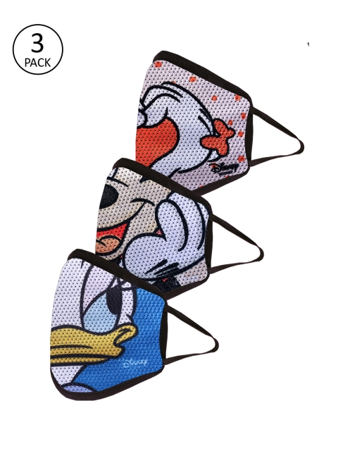Disney by Wear Your Mind Girls 3 Pcs 3-Ply Reusable Anti-Pollution Cloth Masks, Multi
Disney by Wear Your Mind Girls 3 Pcs 3-Ply Reusable Anti-Pollution Cloth Masks, Multi