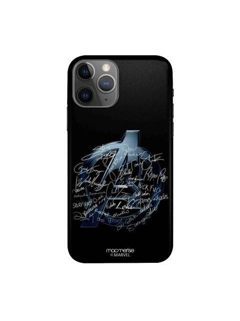 macmerise Black & White Avengers Nostalgia iPhone 11 Pro Max Case