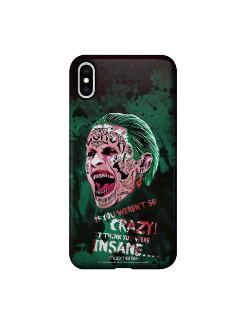 macmerise Green & Pink Crazy Insane Joker iPhone XS Max Case