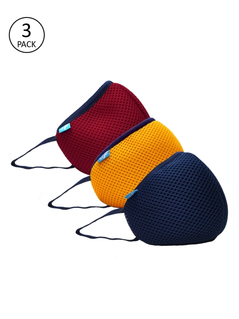 F Gear Kids 3 Pcs 7-Ply F95 Safeguard ISO CE SITRA Certified Outdoor Masks - Extra Small, Navy blue
F Gear Kids 3 Pcs 7-Ply F95 Safeguard ISO CE SITRA Certified Outdoor Masks - Extra Small, Navy blue