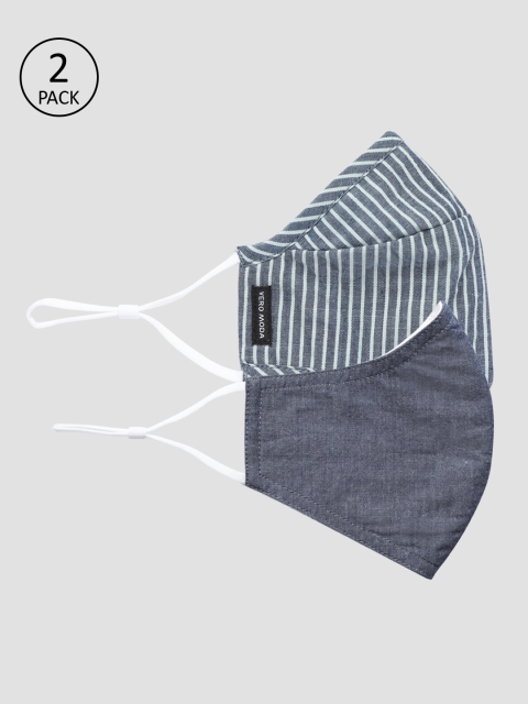 Vero Moda Woman Assorted 2 Pcs 3-Ply Reusable Protective Outdoor Masks, Blue
Vero Moda Woman Assorted 2 Pcs 3-Ply Reusable Protective Outdoor Masks, Blue