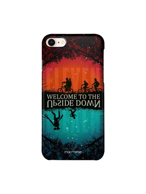 macmerise Black & Orange Upside Down iPhone 8 Case