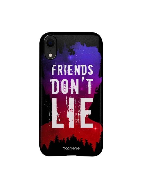 macmerise Blue & Red Friends Dont Lie iPhone XR Case
