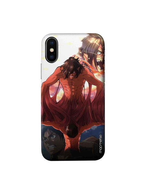 macmerise White & Brown Eren's Transmutation iPhone X Case