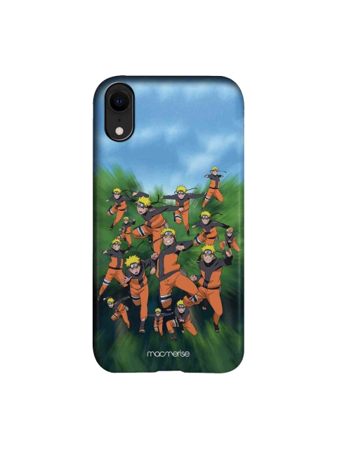macmerise Blue & Green Kage Bunshin No Jutsu Printed iPhone XR Case