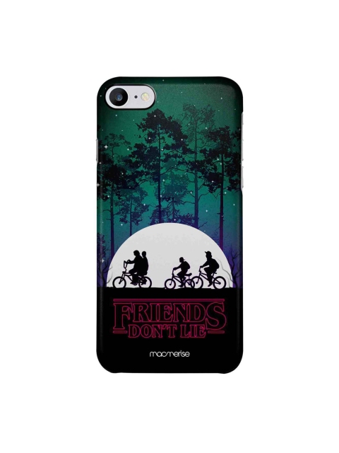 macmerise Green & Black The gang of Hawkins iPhone 7 Mobile Case