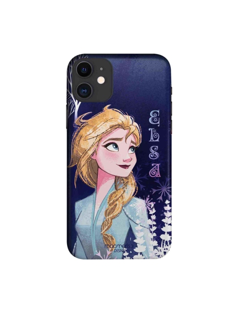 macmerise Blue & Brown Strong Elsa iPhone 11 Mobile Case