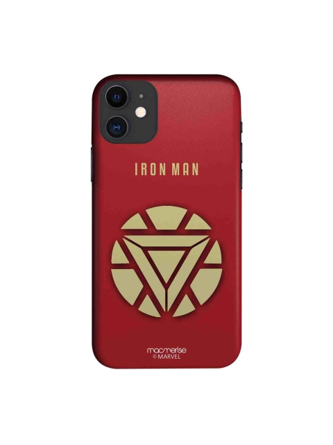 macmerise Red & Yellow Minimalistic Ironman iPhone 11 Mobile Case