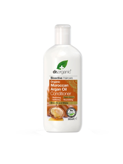 dr.organic Moroccan Argan Oil Hair Conditioner 265 ml, White