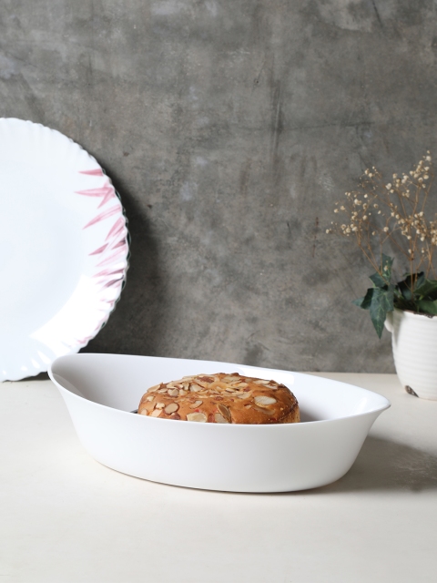 Luminarc White Solid Smart Cuisine Carine Bl Oval Dish