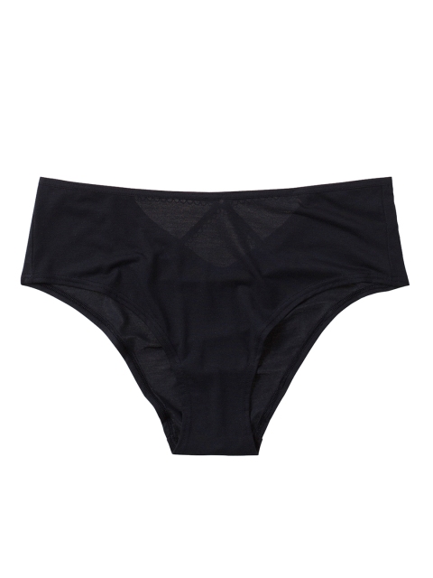 La Senza Women Black Solid Remix Ultrasoft Hipster Briefs 11159216-03YZ