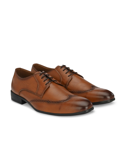 Rodolfo Darrell Men Tan Brown Solid Formal Derbys 
Rodolfo Darrell Men Tan Brown Solid Formal Derbys