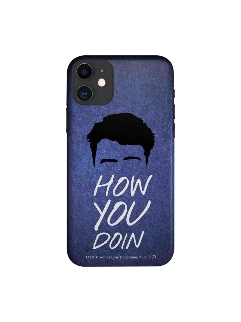 macmerise Blue & Black Friends How You Doin iPhone 11 Case