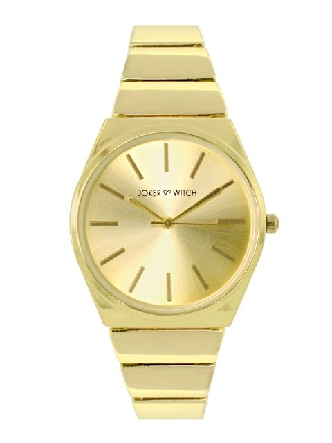 JOKER & WITCH Women Gold-Toned Analogue Watch