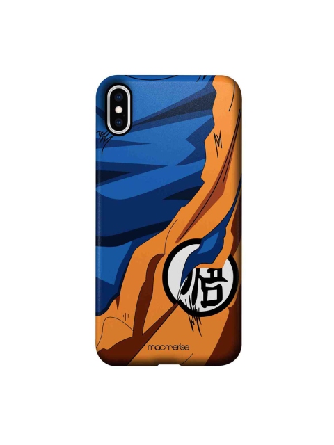 macmerise Blue & Brown Goku Training iPhone XS Max Max Case