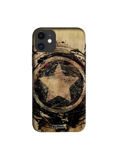 macmerise Black & Brown Symbolic Captain Shield iPhone 11 Case