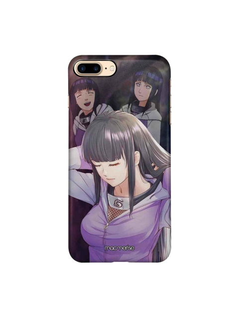 macmerise Purple & Grey Printed iPhone 8 Plus Case