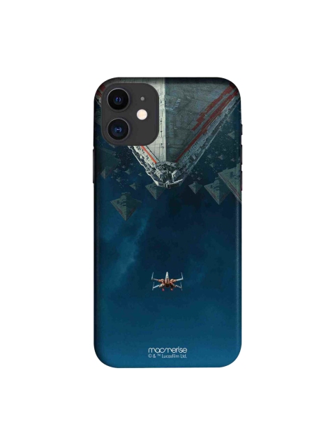 macmerise Teal Blue & Grey Poe's X-Wing Fighter iPhone 11 Case