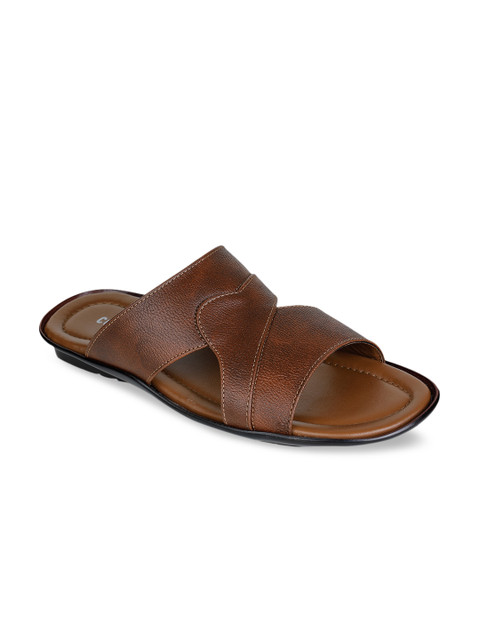 Liberty Men Brown Solid Slip-On 
Liberty Men Brown Solid Slip-On