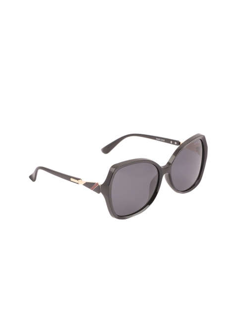 MARC LOUIS Women Square Sunglasses ML1923BLACKSG, Black