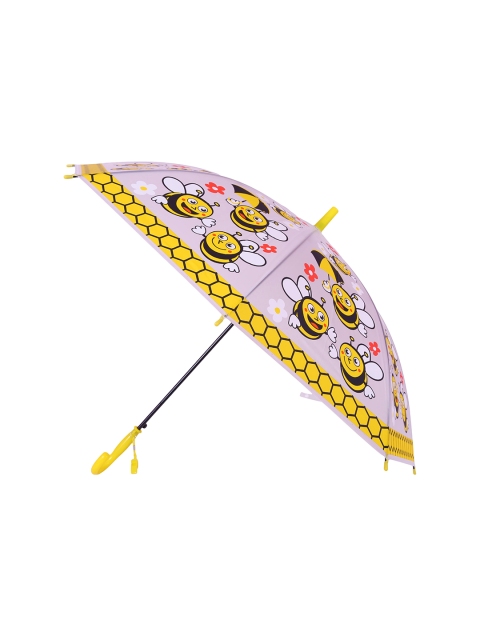 FabSeasons Unisex Kids Lavender & Yellow Fancy 3D & Bee Digital Printed Single Fold Stick Umbrella
FabSeasons Unisex Kids Lavender & Yellow Fancy 3D & Bee Digital Printed Single Fold Stick Umbrella