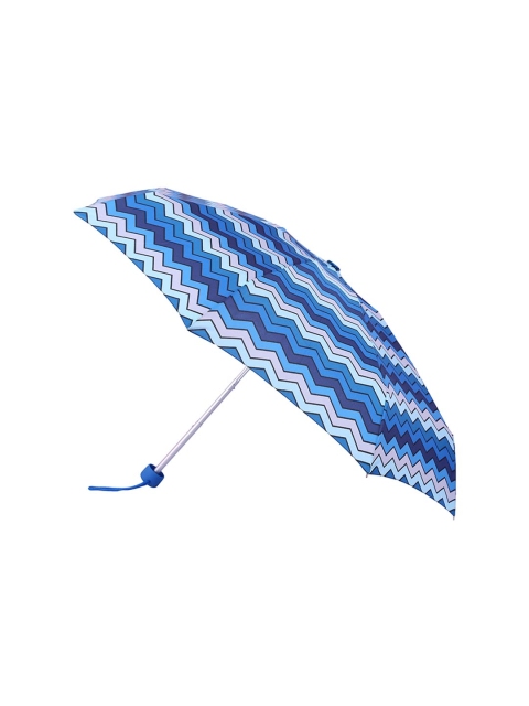 FabSeasons Unisex Blue 5 Fold Digital Printed Small Compact Manual Umbrella