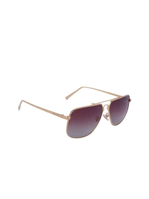 MARC LOUIS Unisex Square Sunglasses GG3911SC01SG, Brown
