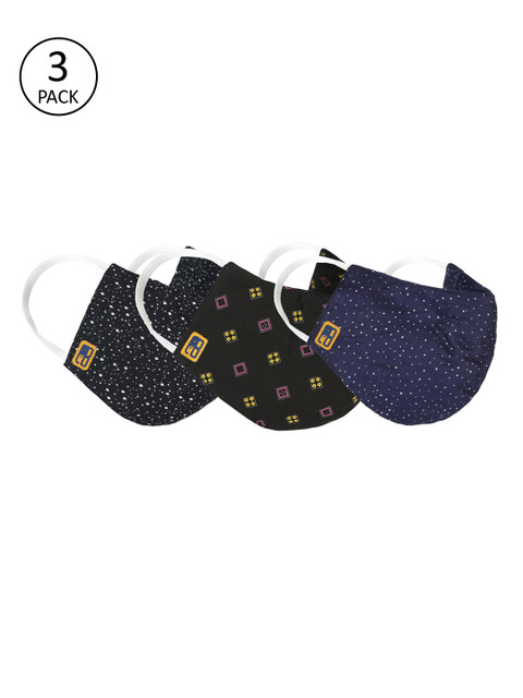 Balista Unisex Pack of 3 Pcs Assorted Reusable 4-Ply Protective Outdoor Masks With Valve, Navy blue
Balista Unisex Pack of 3 Pcs Assorted Reusable 4-Ply Protective Outdoor Masks With Valve, Navy blue