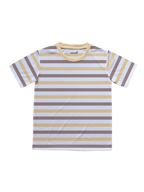 mezmoda Girls Multicoloured Printed Round Neck T-shirt, Multi