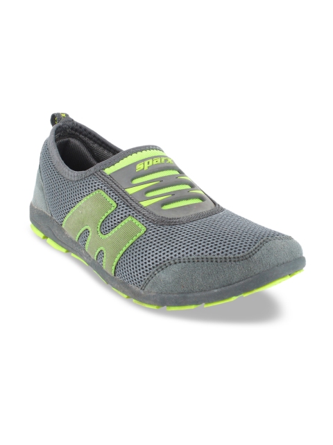 Sparx Women Grey Suede Running Shoes
