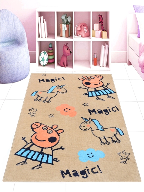 Saral Home Beige & Peach-Coloured Peppa Pig Printed Soft Microfiber Anti Slip Carpet
Saral Home Beige & Peach-Coloured Peppa Pig Printed Soft Microfiber Anti Slip Carpet