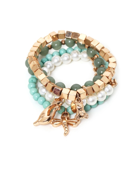 Chumbak Multicoloured Get Charmed Bracelet, Multi