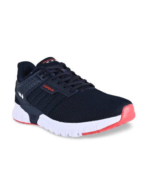 Campus Men Navy Blue Mesh DUBLIN Running Shoes