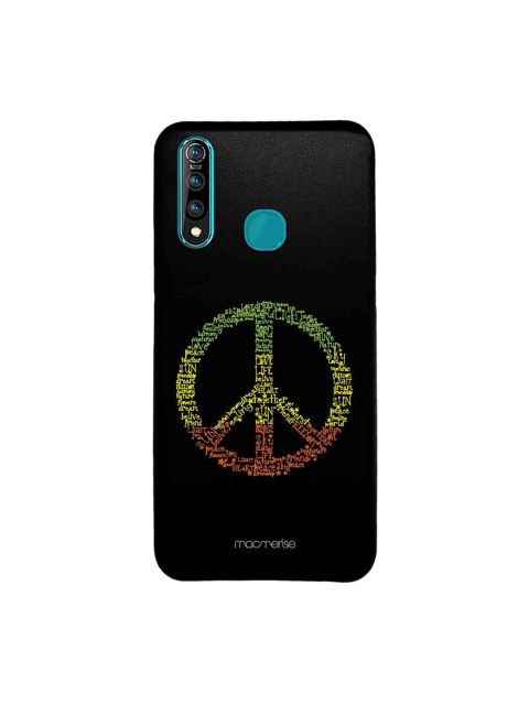 macmerise Black & Green Symbol of Peace Sublime Vivo Z1 Pro Mobile Case