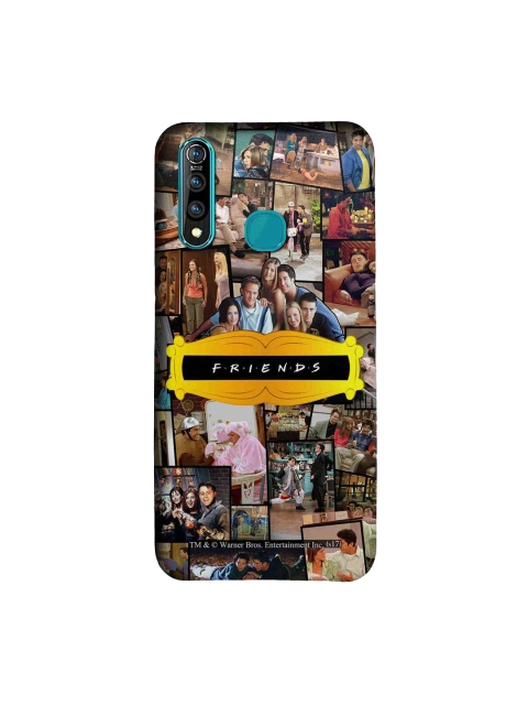 macmerise Brown & Yellow Friends Collage Sublime Vivo Z1 Pro Back Cover