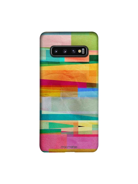 macmerise Pink & Yellow Abstract Fusion Sublime Samsung Galaxy S10 Case