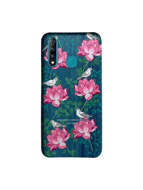 macmerise Teal Blue & Pink Desired Awakening Print Vivo Z1 Pro Back Case
