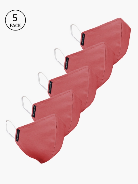Dennison Unisex Peach-Colored Pack Of 5 2-Ply Water & Stain Repellent Reusable Cloth Masks
Dennison Unisex Peach-Colored Pack Of 5 2-Ply Water & Stain Repellent Reusable Cloth Masks