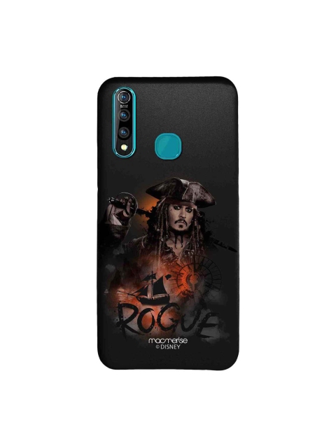 macmerise Black & Red Disney Rogue Jack Sublime Vivo Z1 Pro Back Cover