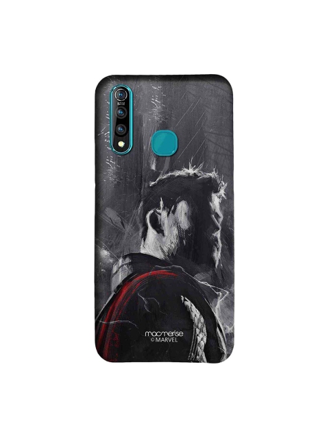 macmerise Black & Grey Marvel Comics Charcoal Art Thor Sublime Vivo Z1 Pro Case